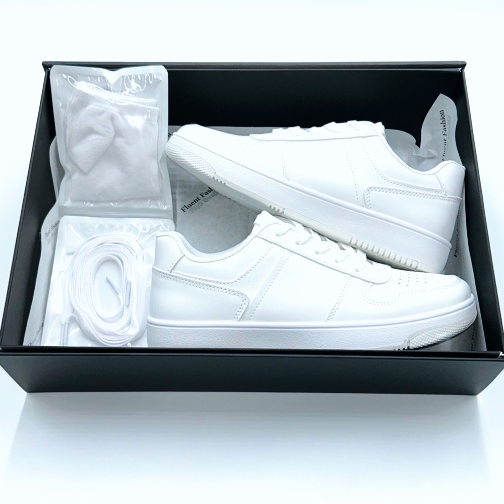 Women’s White Sneakers - Size 6